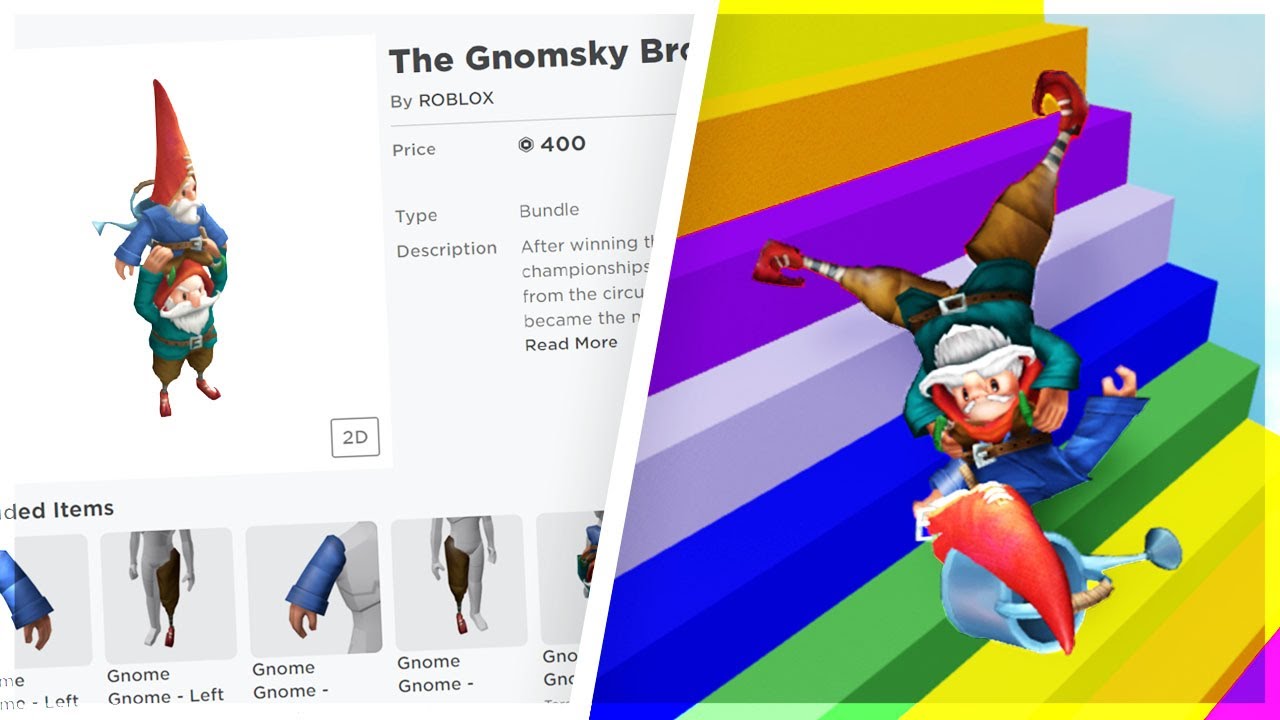 Playing ROBLOX as TWO GNOMES!?? YouTube