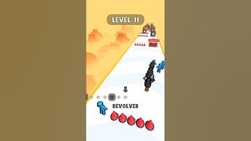 Human Gun! Game 3D - Android iOS Gameplay #shorts