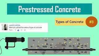 What is Prestressed Concrete? || Types of Prestressed Concrete || Types of Concrete #3