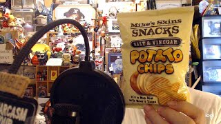 205. Mikes Skins Snacks (Salt & Vinegar) Potato Chips