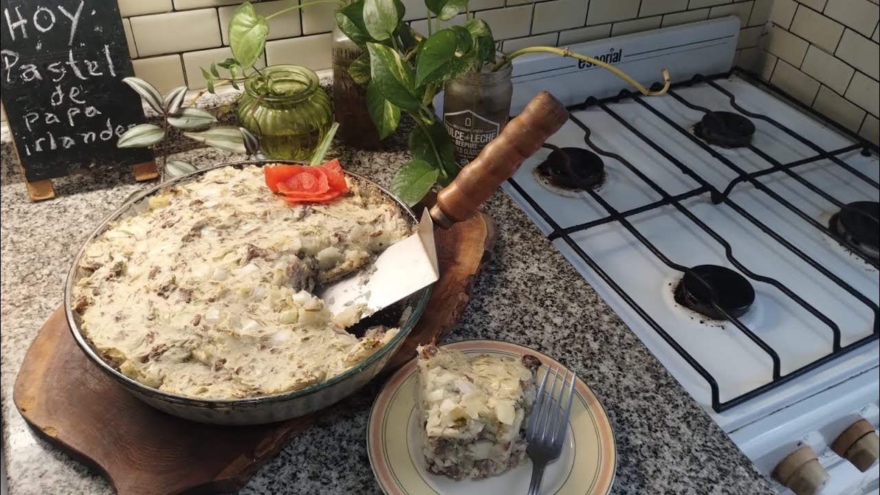 RIQUÍSIMO PASTEL DE PAPA IRLANDÉS 🤩  | Maresca Cuisine