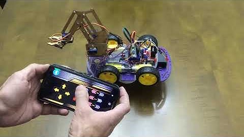 Robo Carro Garra Arduino Com App 🤖 Robot Car Arduino Arm