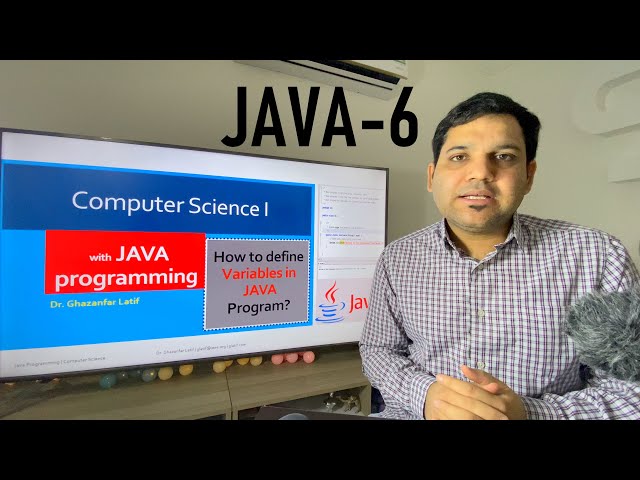 How to define Variables in JAVA? | Variable Datatypes in Java Programming - JAVA 6