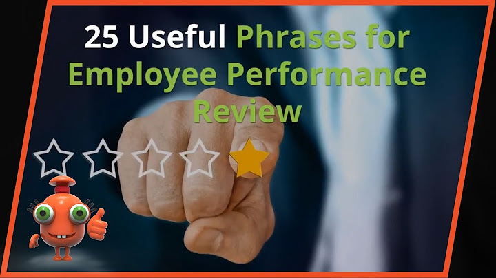 10 example paragraphs for performance reviews