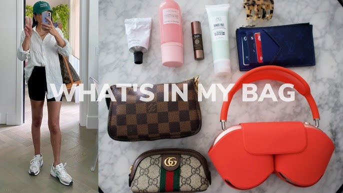 WHAT'S IN MY BAG 2022  Louis Vuitton Mini Pochette 🤎// Luxury