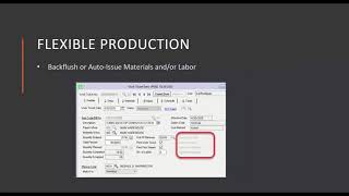 Production Management Automation for Sage 100cloud