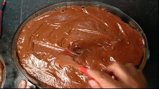 TORTA NA TRAVESSA DE CARAMELO SALGADO, BOLO DE CAFÉ e MOUSSE DE CHOCOLATE #torta #chocolate