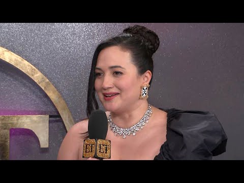 Lily gladstone on history-making golden globes win & leonardo dicaprio party plans! (exclusive)