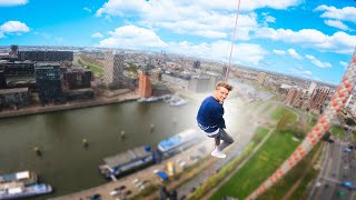 DE HOOGSTE ABSEIL VAN EUROPA! JE ANGST OVERWINNEN!🇳🇱