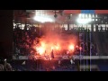 FCB 2:2 Luzern 21.07.2012 Pyroshow der Gästefans
