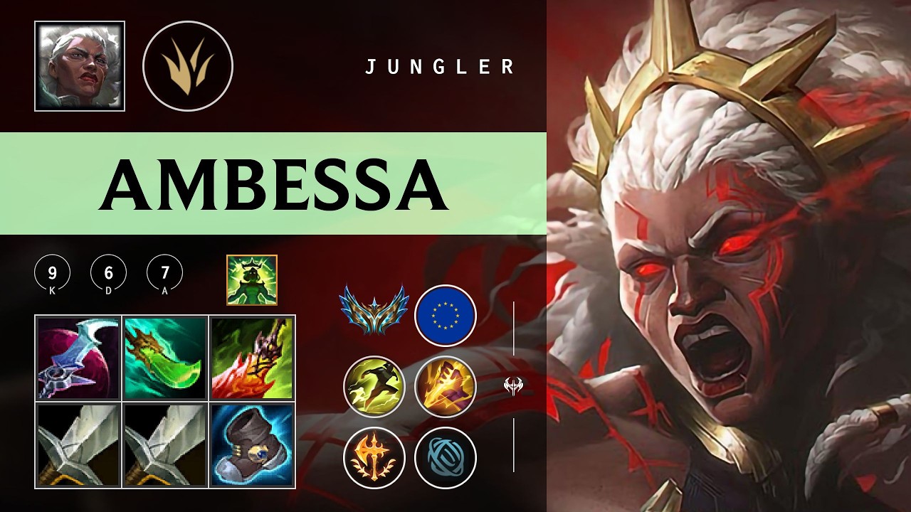 Ambessa Jungle vs Camille - EUW Challenger Patch 26.04