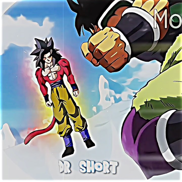 Broly Picked the Wrong Saiyan to Fight 🗿#dbgt#broly#goku#shorts