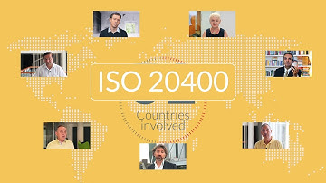 ISO 20400 sustainable procurement: what implementation worldwide?