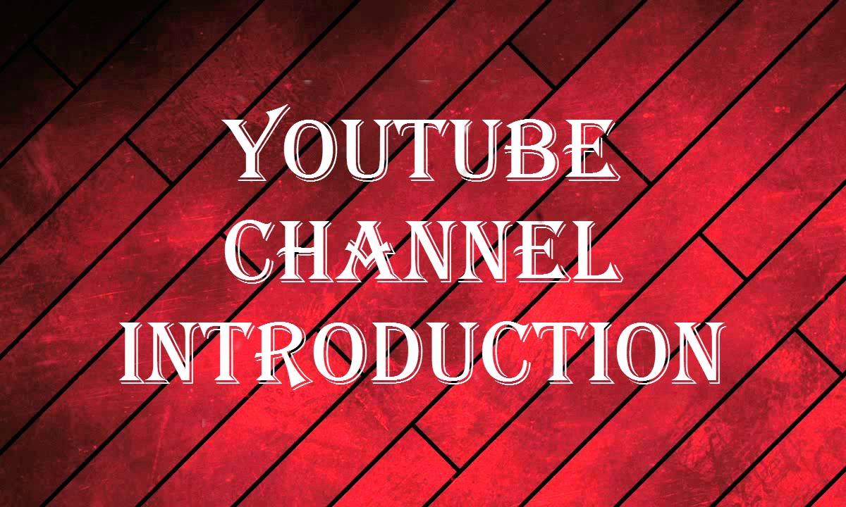 YouTube Channel Introduction ScriptedGamer17 YouTube