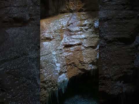 Салтинский водопад зимой,