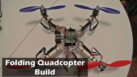 Anycopter - Folding Quadcopter Build