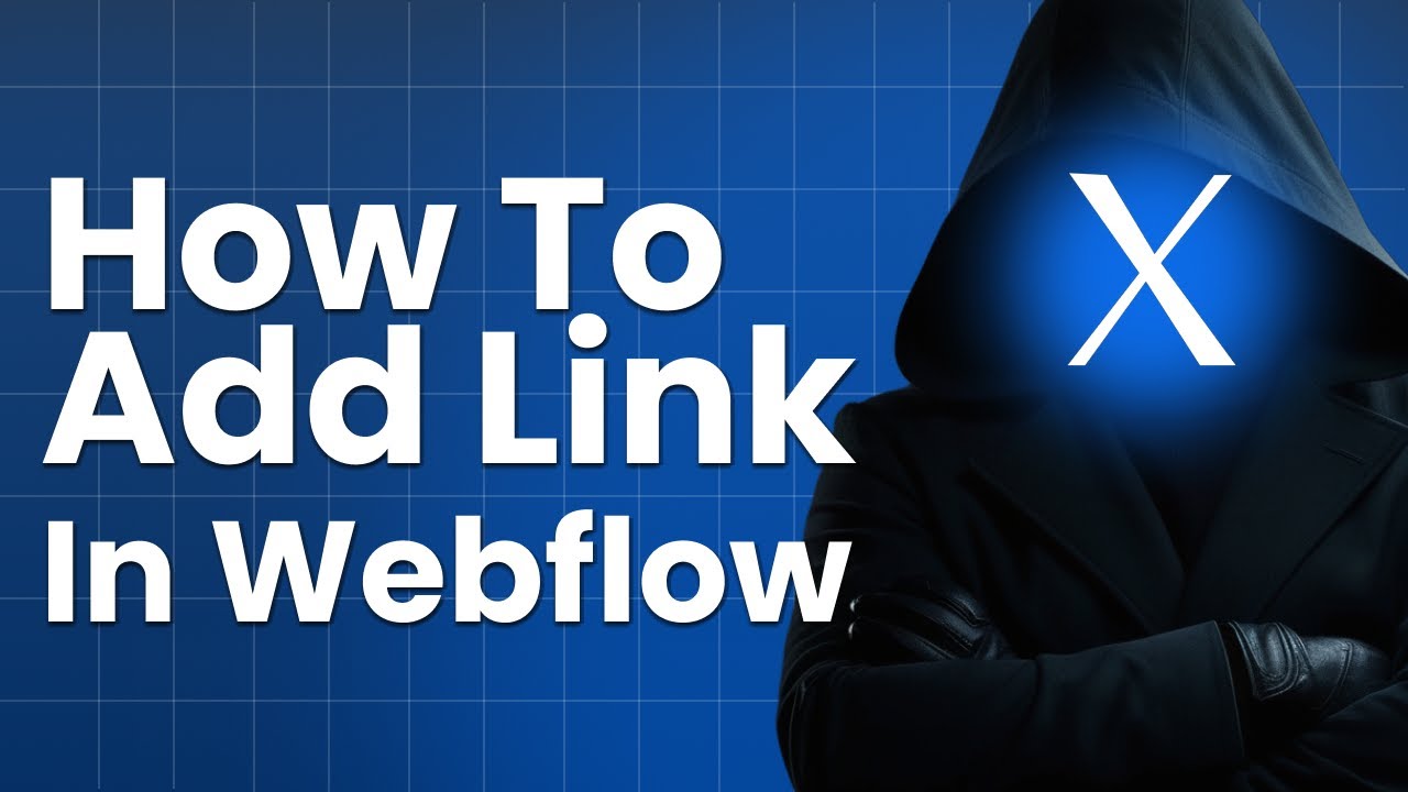 How to add LINK in webflow | how to create a link in webflow - YouTube