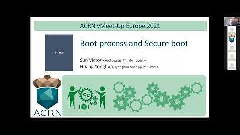 2021 ACRN EU Meetup 202 ACRN Boot process and secure boot