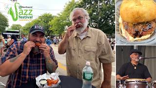 I Ate Chicken Wings With the Mayor at the Lewiston Jazz Festival!