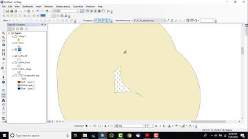 Buffer and Multiple Ring Buffer to Point/Line/Polygon Features in ArcGIS Software