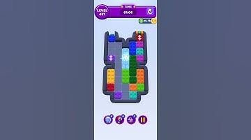 Color Block Jam Level 457 Walkthrough #colorblockjam