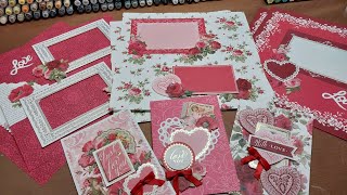 Anna Griffin January 2026 mystery box, let's make 3 cards and 3 double scrapbook layouts 