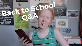 Back to school Q&amp;A // guide dog + disability