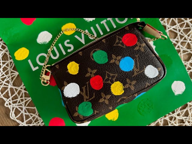 Louis Vuitton Limited Edition LV x YK Monogram Canvas Mini Pochette Ac –  LuxeDH