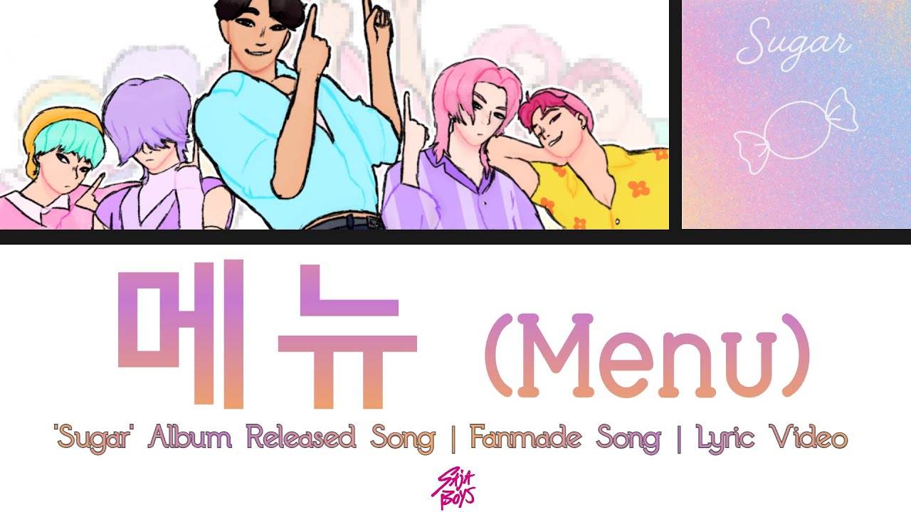 "메뉴 (Menu)" by Saja Boys | Fanmade Song | Lyric Video | KPop Demon Hunters