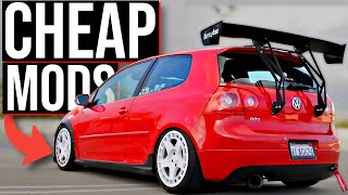 5 CHEAP &amp; FUN Cars To MODIFY! (HUGE POWER)