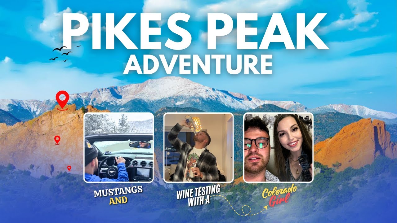 Pikes Peak Adventure! Mustangs and wine testing with a Colorado Girl