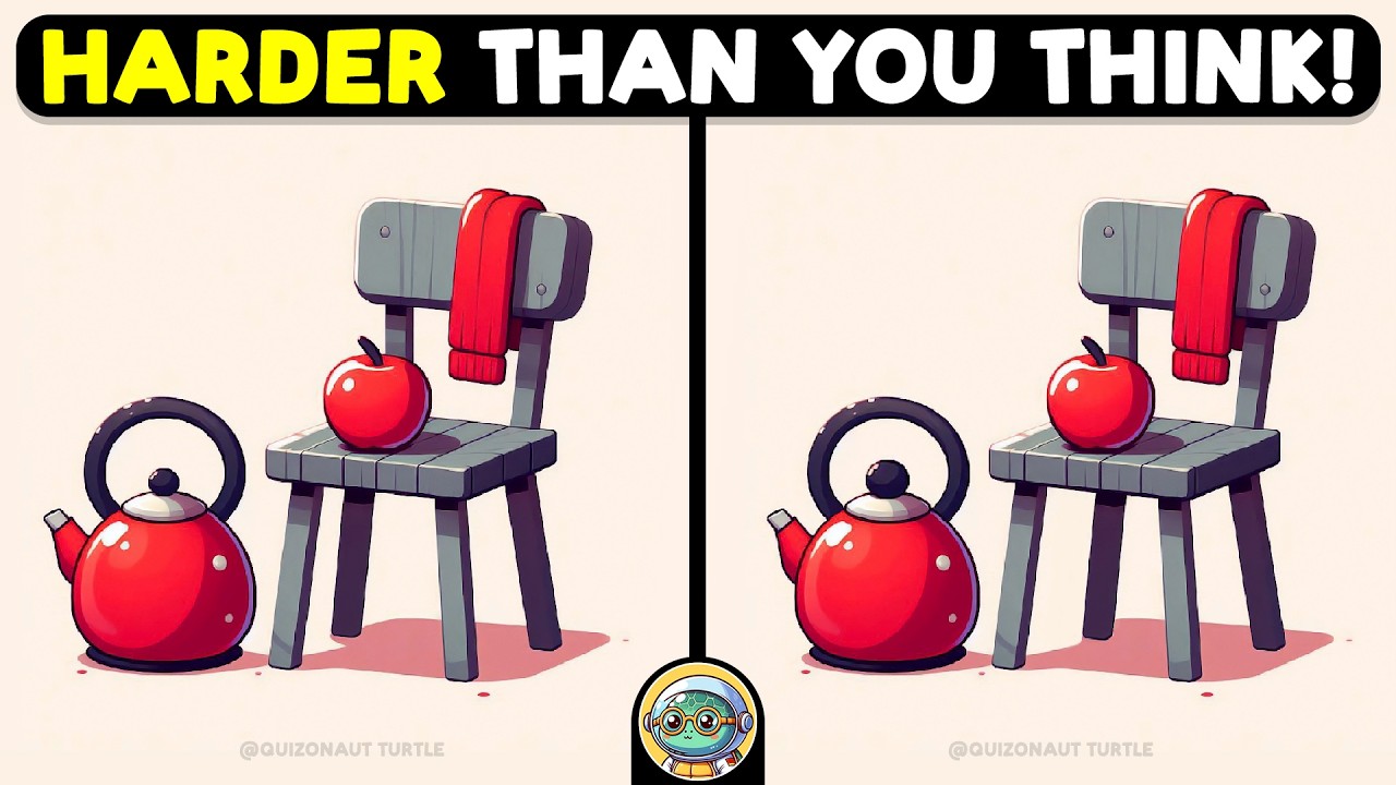 🐢🧩 Spot The Difference | Mind-Bending Challenges 🧩🐢 | Quizonaut Turtle