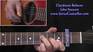 Video thumbnail of "Daydream Believer John Stewart Lesson (intro only)"