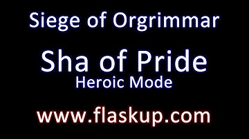 Raiding Guide - Sha of Pride Heroic Mode // Siege of Orgrimmar