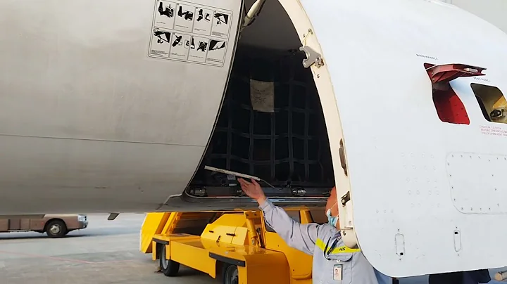 Embraer 190  cargo door closing