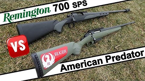 Cover Image for Remington 700 Vs Ruger American Predator