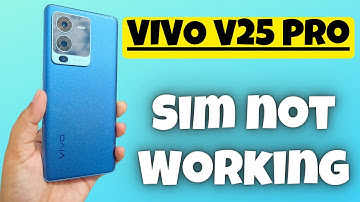 VIVO V25 Pro Sim not Working || Sim Card Contacts not showing problem Fix   (V2158)