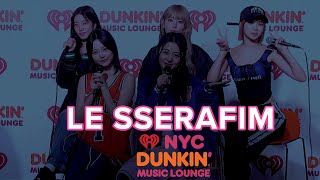 Le Sserafim Share Their Pre Show Ritual, Made It Moment, Chipotle Obsession & More!