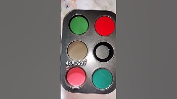 Can These Two Colors Create Magic? 🌈 #colormixing #satisfying