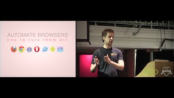 Bernard Kobos  Automated Cross browser Testing with Node HD