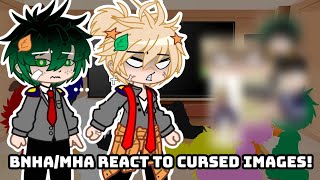 BNHA/MHA react to Cursed Images || P1 || BNHA/MHA || Short-GCRV