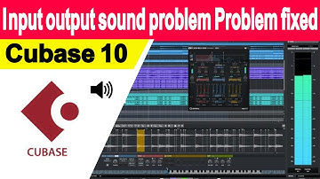 audio input and output problem in cubase 5 fixed || how to fix no sound in cubase elements