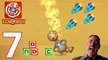 Kick the Buddy - Android Gameplay Walkthrough Part 7 - Super Missile Attack  (iOS, Android)