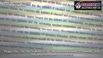 ON THE SUM RATE OF THE GAUSSIAN MIMO Z CHANNEL AND THE GAUSSIAN MIMO X CHANNEL