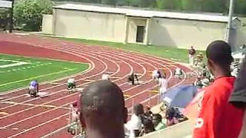Wilfred Harrison (Sealy) wins 2008 3A-region III 2...