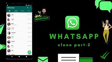 whatsapp - UI - flutter || simple tutorials for beginners || Whatsapp clone - part - 2