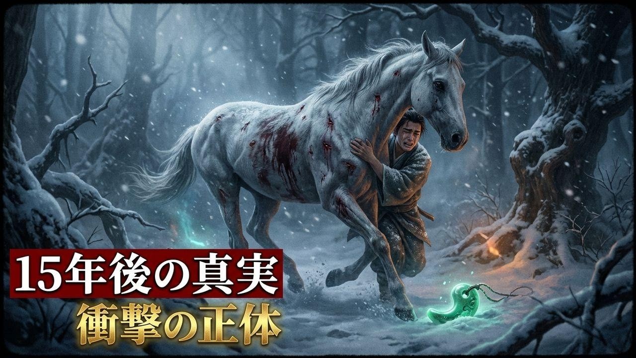 絶望の女に神馬が託した赤子…15年後に明かされた衝撃の正体