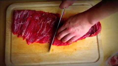Slicing Steak For Stir Fry