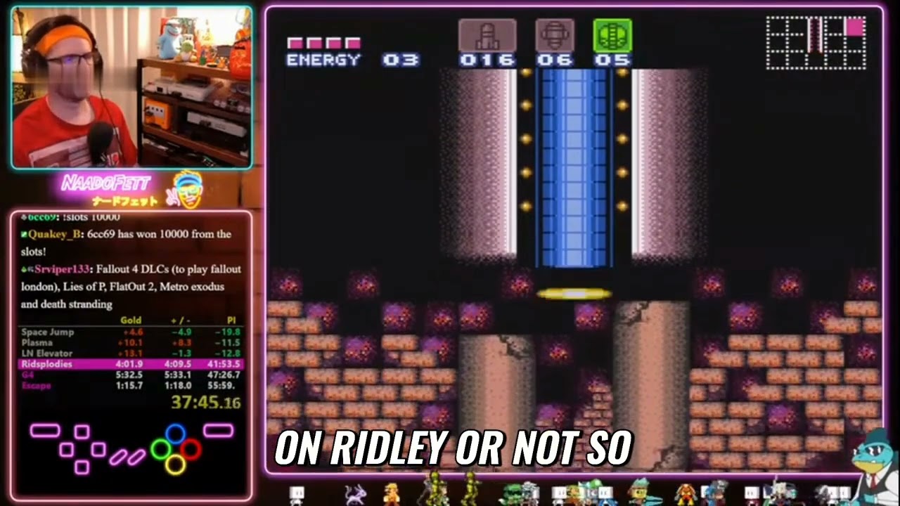 Low Health, High Stakes  Can Samus Survive This Run