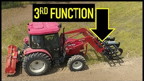 If you have a tractor 3rd function kit, pay attention to THIS...